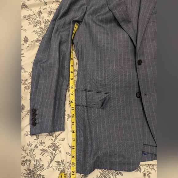 Pal Zileri sartorial 2 piece suit jacket 48R pants  50R - Picture 8 of 12